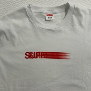 Supreme Motion Logo Tee - White - M
